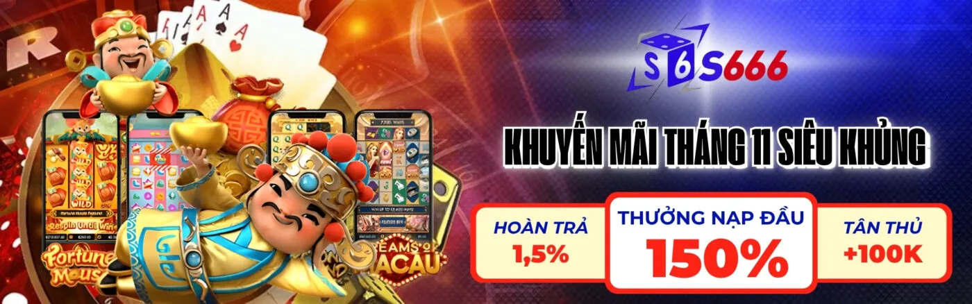 khuyến mãi T11 s666